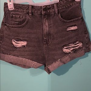 Black ripped jeans from PACSUN
